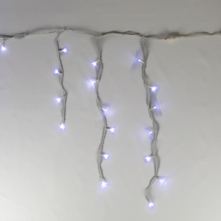 Cascata 400 Led Branco Frio Fixo